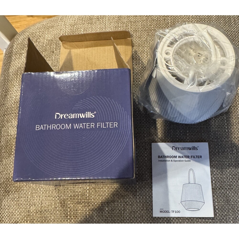 Bath Filter for Tub 8-Stage Hotel Grade Water Dreamwills TF100-W